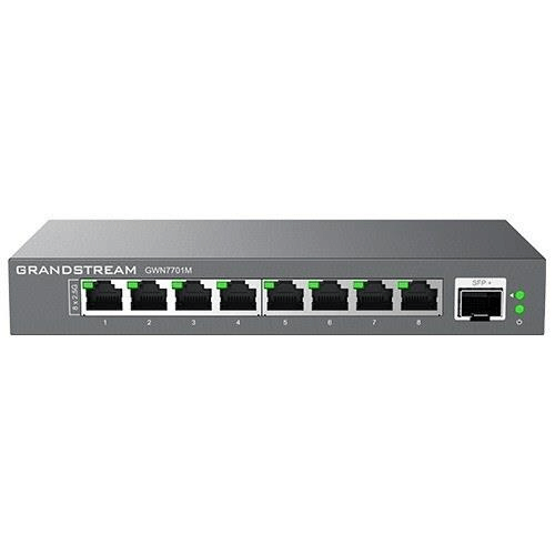 8x 2,5GbE, 1x SFP+, 12V/1A PSU