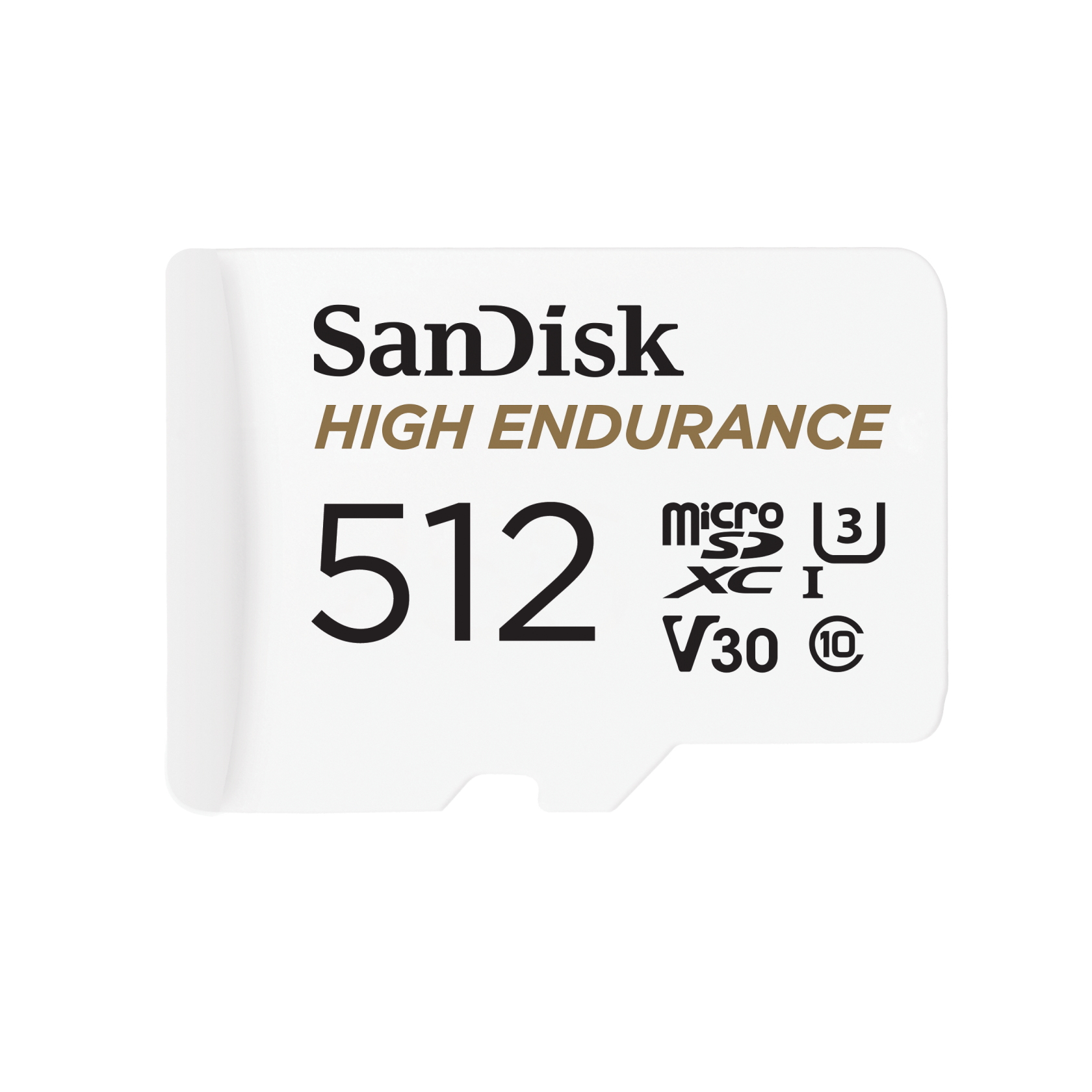Sandisk High Endurance 512GB Class 10 MicroSDXC Card with Adapter