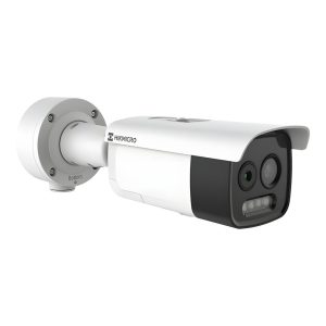 HikMicro Thermal & Optical Bi-spectrum Network Bullet Camera, 256 x 192, 9.7mm, 5MP 12.4mm, Audible and Visual Alarm, Supports Fire and Smoke Detection