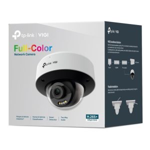 4MP, 4mm Fixed Lens, 1/2.7” Progressive Scan CMOS, H.265+/H.265/H.264+/H.264, IR/White LED, 25fps/30fps (2688 × 1520), I