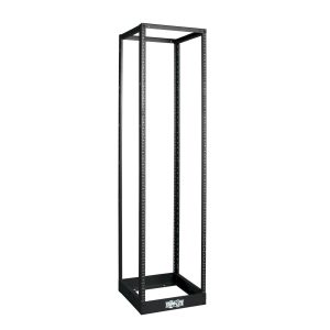 Eaton 45U SmartRack 4-Post Open Frame Rack, 1000 lbs (453.6 kgs) Capacity - Organize and Secure Network Rack Equipment