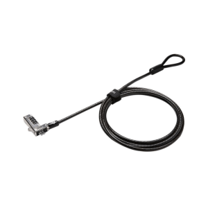 Kensington - Slim NanoSaver Combination Laptop Locks - for Specific HP/Lenovo (Nano Slot) Models - 1.8 Meter Cable (Please confirm notebook model with FF team - to confirm fit)(Lenovo Part number: 4XE1B81915) (Includes - Register & RetrieveKensington’s free online code registration program that allows for quick, secure and easy lookup if the combination is ever lost or forgotten(https://customer.kensington.com/en/gb/4743/product-lock-registration) - 5 Year Warranty - (Please confirm notebook model with FF team - to confirm fit - we will not take back incorrect locks - due to wrong information from reseller)