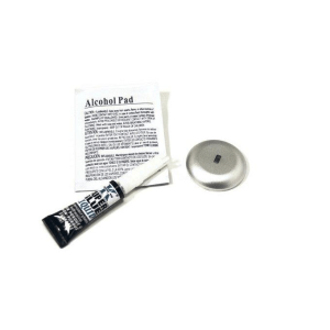 Kensington - Security Slot T-Bar Adapter Disk - Silver - Premium Brand - 2 Year Warranty (Adhesive Glue) - Compatible with Kensington T-bar locks (Targus PA410 and K60600WW) - Note: this will be stuck to the LID of the Notebook to Create A LOCK SLOT - NOTE: The Kensington Slot Adapter is made to fit and work with Kensington Locks ONLY!