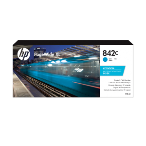 HP Print CPO HP 842C 775-ML CYAN INK CARTRIDGE CPO - BOX OPENED/BOX DAMAGED