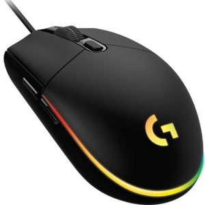 Logitech Gaming G102 LightSync Mouse 200DPI to 6000DPI adjustable optical sensor;black