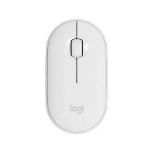 Logitech Pebble M350 Wireless Mouse - OFF-WHITE - 2.4GHZ/BT - N/A