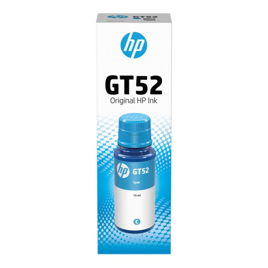 HP GT52 CYAN ORIGINAL INK BOTTLE