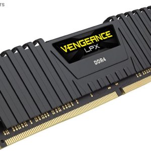 Corsair VENGEANCE® LPX 8GB (1 x 8GB) DDR4 DRAM 2666MHz C16 Memory Kit; 16-18-18-35; 1.2V; Black