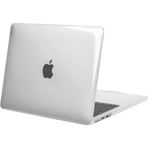 Tuff-Luv Clear Hard-Shell Crystal Case for MacBook Air 13" (M2/M3/M4/M5) - Clear