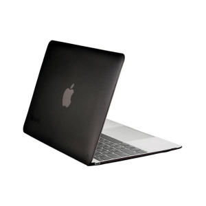 Tuff-Luv Clear Hard-Shell Crystal Case for MacBook Air 13" (M2/M3/M4/M5) - Black