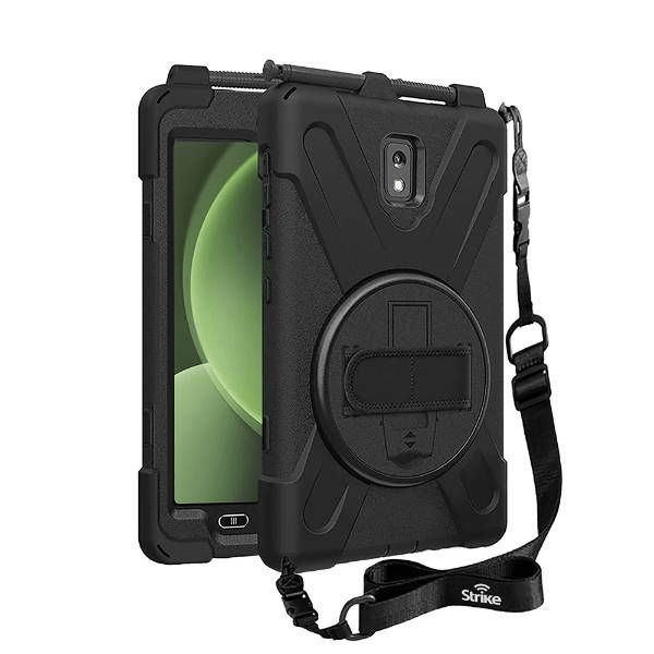 Tuff-Luv - Armour Jack Rugged & Strap Case Compatible with Samsung Galaxy Tab Active 5 (Model Number: X300/X306B) - 1 Year Warranty