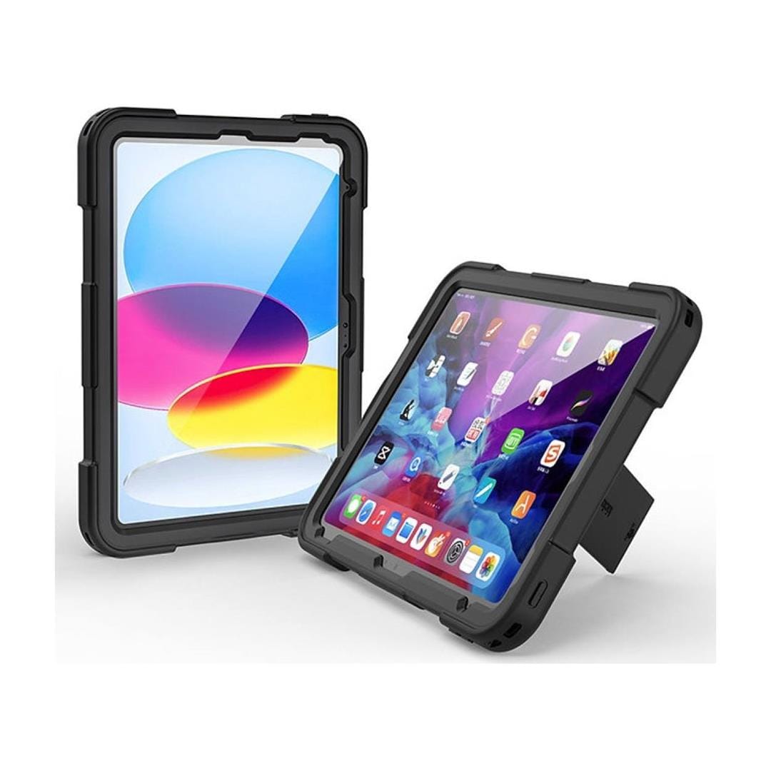 Tuff-Luv Rugged Armour Case IP68 Rating - the RuggedShield case ensures your iPad 10.9"/11" (10th/11th Generation) stays 100% Waterproof - keeping it safe from spills, rain, and even brief submersion in water -