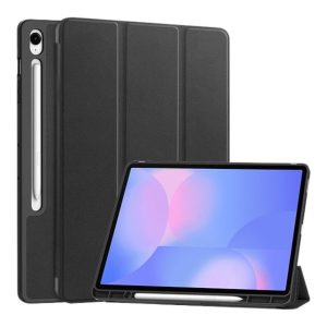 Tuff-Luv - Folio Case Compatible with Samsung Galaxy Tab S10 FE+ 13" - with a Stylus Holder (SM-X620/X626) - Black - 1 Year Warranty