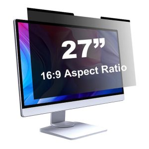 Tuff-Luv - Magnetic and Removable Privacy 27" 16:9 Aspect Ratio - Meas