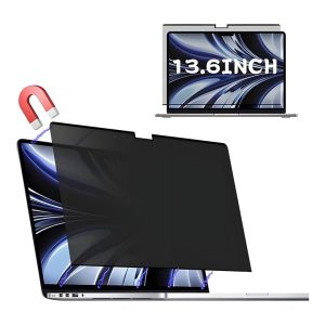 Tuff-Luv Magnetic Privacy Filter for MacBook Air 13.6" (M2/M3/M4/M5) - Black