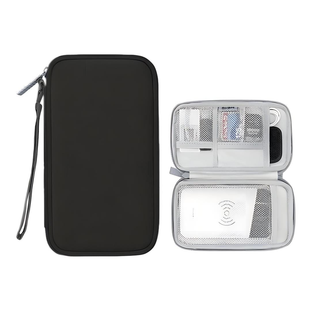 Tuff-Luv - Portable Tech Organizer Case - Compact Storage for Power Ba