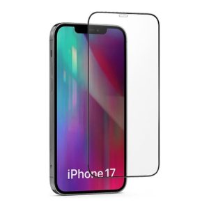 Tuff-Luv - 2.5D Tempered Glass Screen Protector - Compatible with Apple iPhone 17 - Clear (1 Pack)