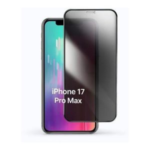 Tuff-Luv - 2.5D Privacy Tempered Glass Screen Protector - Compatible with Apple iPhone 17 Pro Max - Privacy (1 Pack)