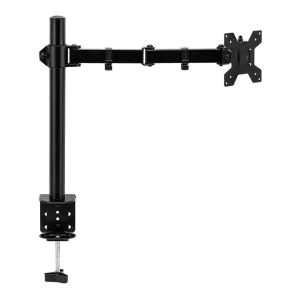 Tuff-Luv - Single Adjustable Monitor Stand Swing Arm Compatible with 1