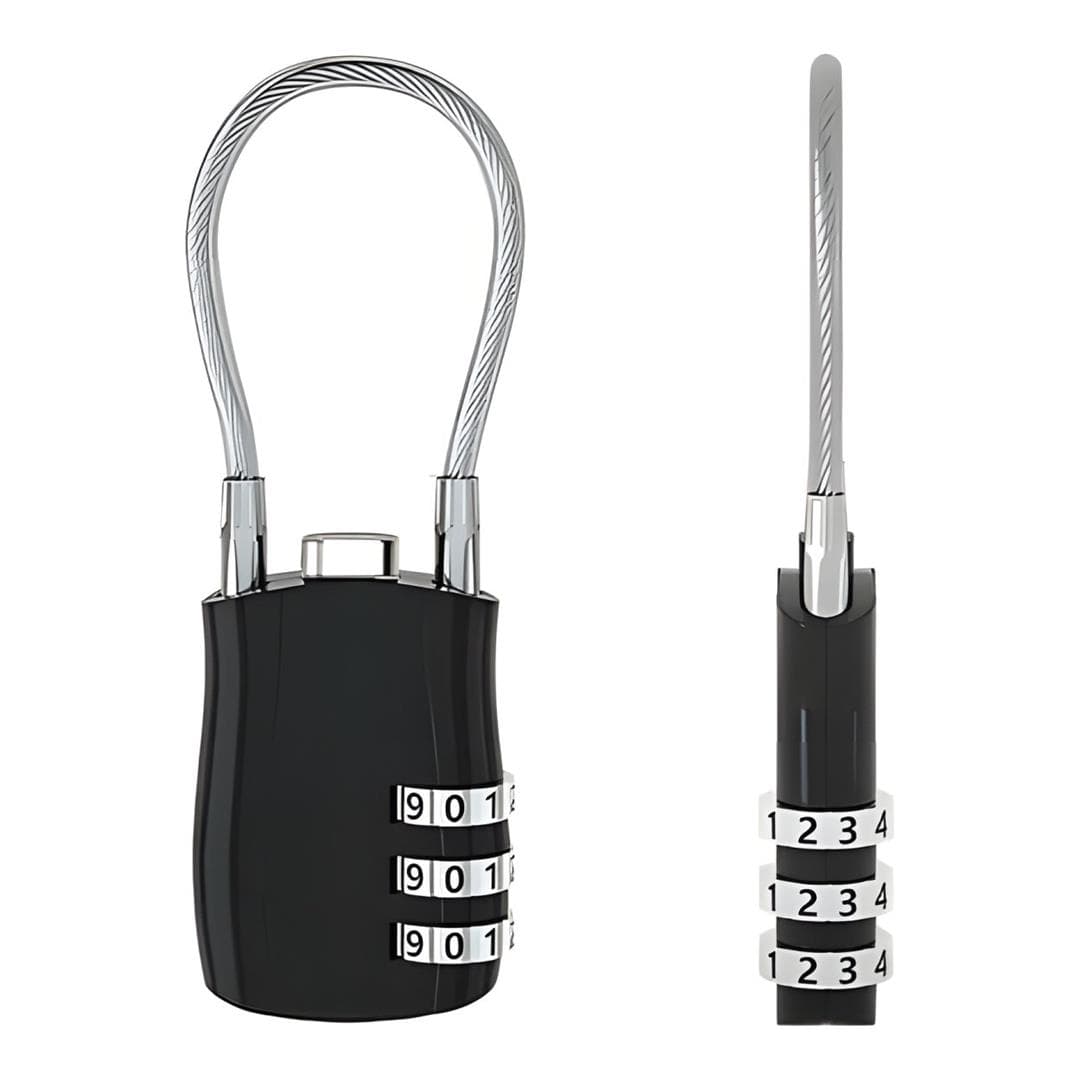 Tuff-Luv - TSA 3-Digit Combination Lock for Bags/BackPacks/Rollers - S