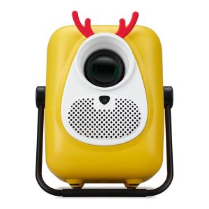 Acer PJ Aopen QF23s , 6500 LED Lms , (250 ANSI Lumens) (Standard), 1000/1, HDMI, USB, Wifi, 1.23Kg, 2 x 3W Speakers, Smart System, BT Speaker, Yellow - 2 Year FRR Warranty Input: HDMI 2.0 (HDCP) x 1; USB (Type A 2.0) x1, share output port Output: DC Out (5V/1A, USB Type A 2.0) x 1; PC Audio (3.5mm mini jack) x 1 In the box: AC power cord; Remote control (w/o battery); Quick start guideHDMI cable
