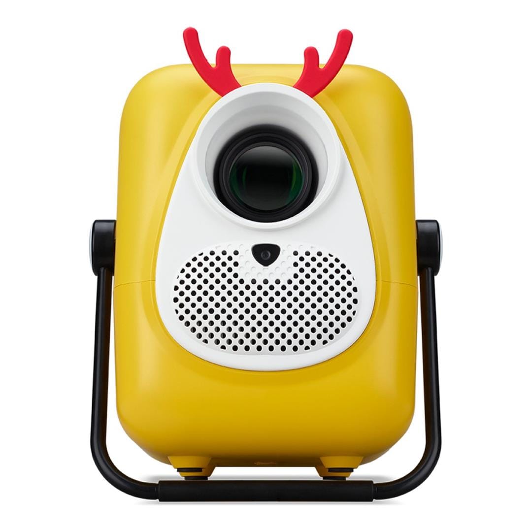 Acer PJ Aopen QF23s , 6500 LED Lms , (250 ANSI Lumens) (Standard), 1000/1, HDMI, USB, Wifi, 1.23Kg, 2 x 3W Speakers, Smart System, BT Speaker, Yellow - 2 Year FRR Warranty Input: HDMI 2.0 (HDCP) x 1; USB (Type A 2.0) x1, share output port Output: DC Out (5V/1A, USB Type A 2.0) x 1; PC Audio (3.5mm mini jack) x 1 In the box: AC power cord; Remote control (w/o battery); Quick start guideHDMI cable