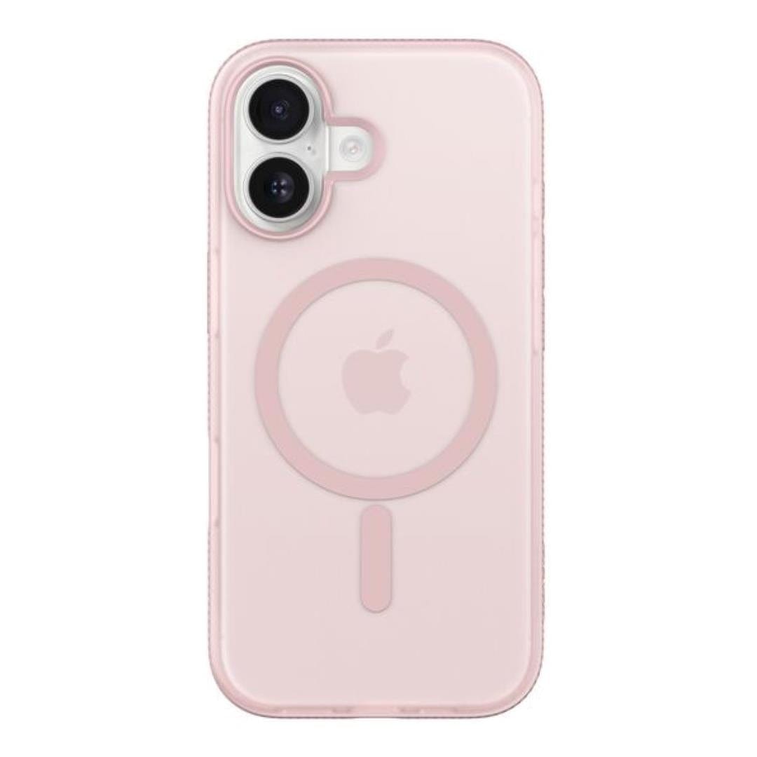 Belkin - SheerForce Grip Case - Compatible with Apple iPhone 17 - Soft Pink