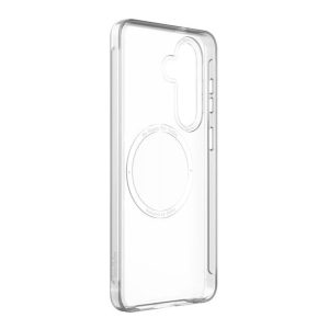 Belkin - Case with Titan Core-Infused Clarity Compatible with Samsung S26+ - Clear