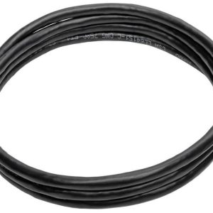 Eaton Cat6a 10G Snagless Shielded STP Ethernet Cable (RJ45 M/M), PoE, Black, 5 ft. (1.52 m)