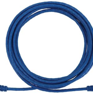 Eaton Cat6a 10G Snagless Shielded Slim STP Ethernet Cable (RJ45 M/M), PoE, Blue, 10 ft. (3.1 m)
