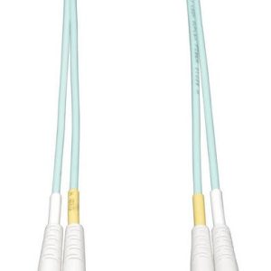Eaton 10Gb Duplex Multimode 50/125 OM3 LSZH Fiber Patch Cable, (LC/LC) - Aqua, 15M (50 ft.)