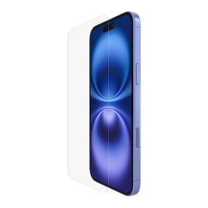 Belkin - TemperedGlass Treated Screen Protector for iPhone 15 Plus and iPhone 14 Pro Max - Clear