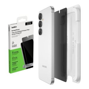 Belkin - Ultra Strong Privacy Screen Protector - Compatible with Samsung S26