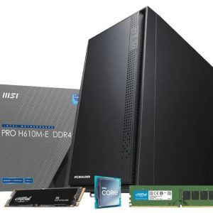 PCBuilder AMD Ryzen 3 3200G HOME MASTER Windows 11 Desktop PC