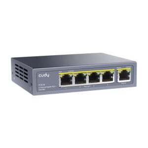 Cudy 4 Port Gigabit PoE 1x PoE Input 60W Switch