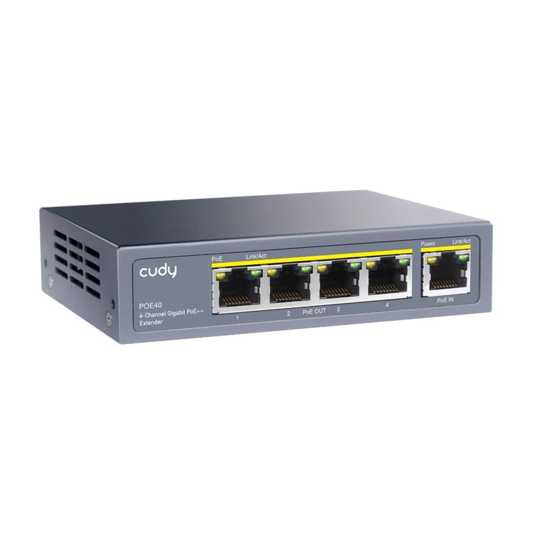 Cudy 4 Port Gigabit PoE 1x PoE Input 60W Switch