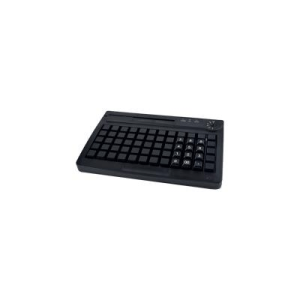 KPB-60 60 KEYS POS PROGRAMMABLE KEYBOARD CHERRY MK KEY SUPPORT 20 MILLION LIFETIME KEYS PROGRAMED KEYBOARD ALL KEYS CAN BE PROGRAMMED WITH 255 CHARACTERS SUPPORTS USB OR PS/2 PORT