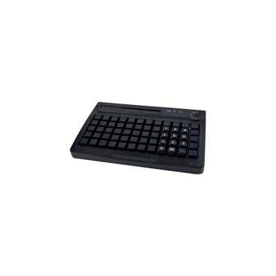 KPB-60 60 KEYS POS PROGRAMMABLE KEYBOARD CHERRY MK KEY SUPPORT 20 MILLION LIFETIME KEYS PROGRAMED KEYBOARD ALL KEYS CAN BE PROGRAMMED WITH 255 CHARACTERS SUPPORTS USB OR PS/2 PORT