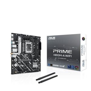 ASUS Motherboard/mATX/LGA1851/2xDDR5/Max.128GB/2xM.2/4xSATA/1xPCIe4*16/1xPCIe4*1/1xDP/1xHDMI/6xUSB/WIFI6/