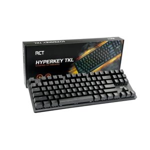 RCT HyperKeyTKL 87 keys Mechanical Gaming Keyboard; Blue mechanical switches; Multi Color LED Backlight.