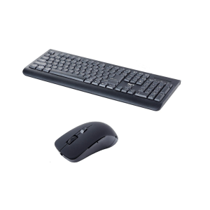 RCT Wireless Keyboard & Mouse Combo | 104-key | 6-button Optical Mouse; 800-1600 DPI | 2.4GHz nano receiver