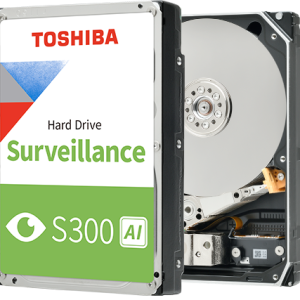 16TB, 3.5", SATA 6Gb/s, 7200RPM, 512MB Cache, 24/7 Surveillance HDD