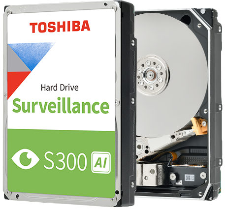 16TB, 3.5", SATA 6Gb/s, 7200RPM, 512MB Cache, 24/7 Surveillance HDD