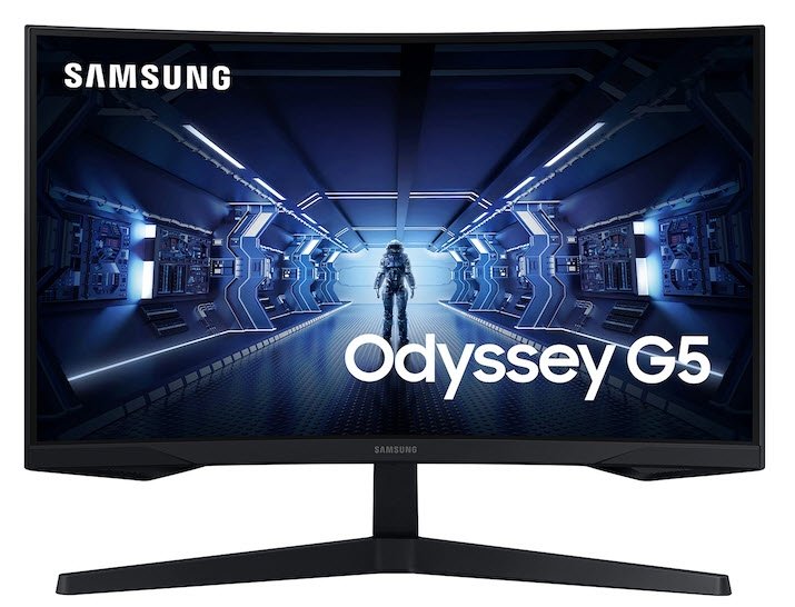 Samsung Odyssey G5 34″ Ultrawide Gaming Monitor — 3440×1440 — 165Hz — 1ms