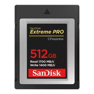 SanDisk Extreme PRO CFexpress Card Type B 512GB