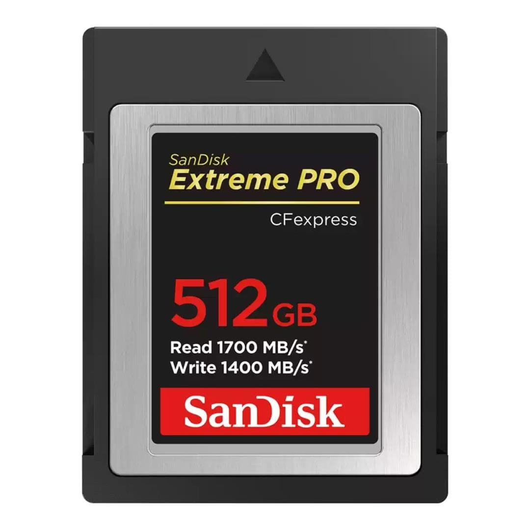 SanDisk Extreme PRO CFexpress Card Type B 512GB
