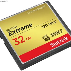 SanDisk Extreme Compact 32GB Flash Memory Card