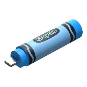 SanDisk Crayola USB-C Flash Drive - Cerulean BLUE 256GB Up to 300MB/s