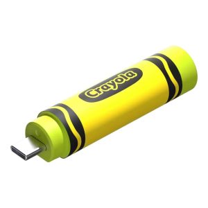 SanDisk Crayola USB-C Flash Drive - Electric Lime 256GB Up to 300MB/s