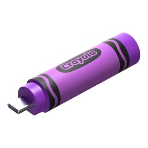 SanDisk Crayola USB-C Flash Drive - Vivid Violet 256GB Up to 300MB/s
